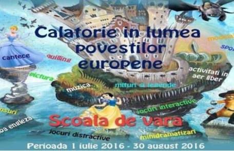 Au început înscrierile pentru Școala de vară „Călătorie în lumea poveștilor europene”