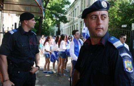 Măsuri de ordine luate de jandarmi în perioada examenului de bacalaureat