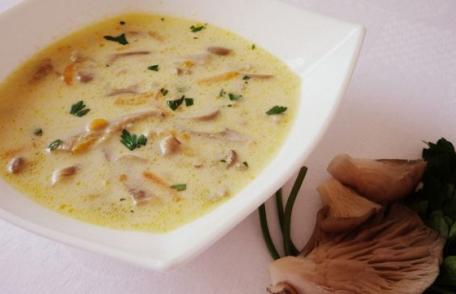 Ciorbă de ciuperci cu kaizer