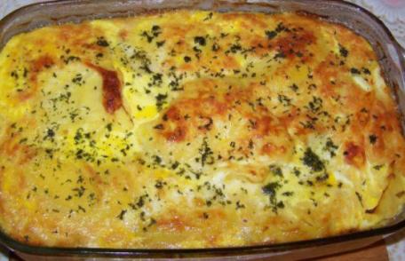 Cartofi gratinați