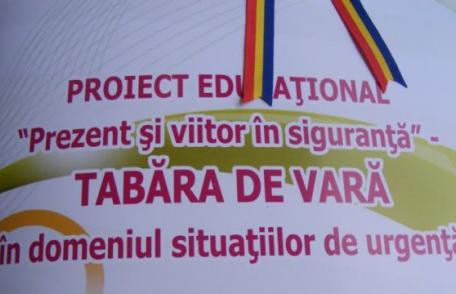 Elevii dorohoieni, aşteptaţi să participe la Şcoala de vară în domeniul situaţiilor de urgenţă