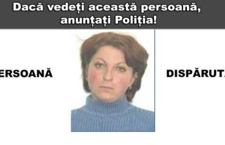Persoană dispărută: Poliția caută o femeie din Flămânzi, care nu a mai luat legătura cu familia de zece ani