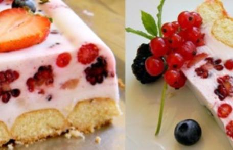 Prăjitura „Visul fructelor”