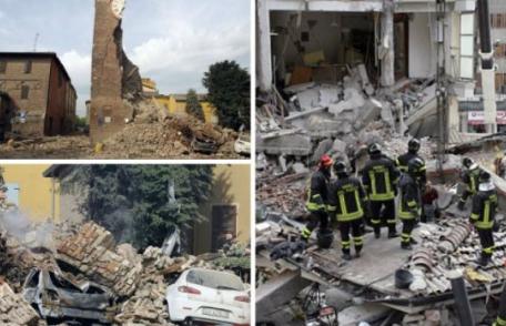 Imaginile dezastrului. Jumătate de oraș, spulberat. Bilanțul victimelor crește: 37 de morți și 100 de răniți - FOTO