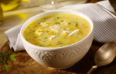 Ciorbă de pui a la 'grec