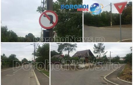 Primim la redacție – „O nouă anomalie a semnelor de circulație din Dorohoi” - FOTO
