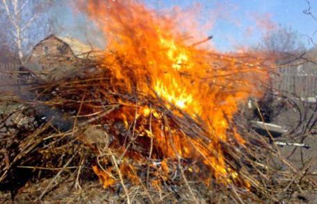 Primăria municipiului Dorohoi atenționează: Arderea frunzelor și a vegetației uscate un pericol pentru cei din jur!