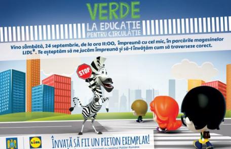 Lidl și Poliția Română dau „Verde la educație pentru circulație”!