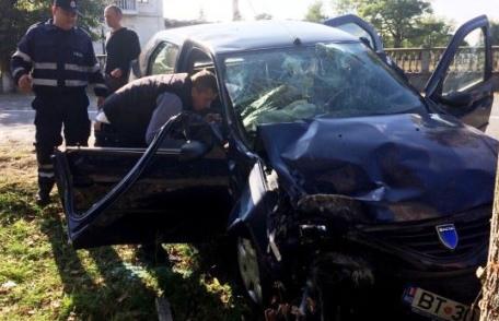 Accident cu două victime pe DN 29A Dorohoi-Suceava: Din nou, colonelul Țipișcă a acordat primul ajutor!