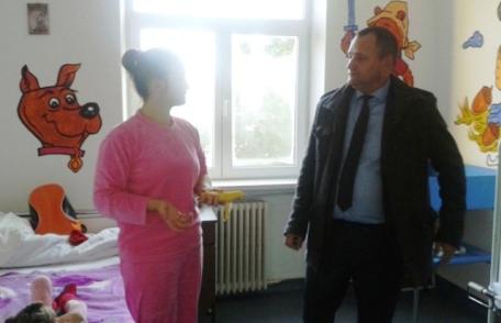 Vizită inopinată la unităţile spitaliceşti din Botoșani - FOTO