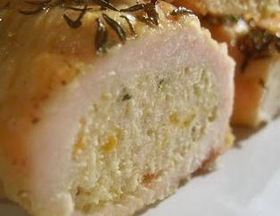 Rulada de pui cu sunca 