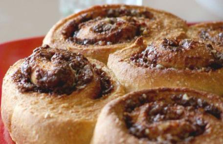 Melci cu cremă de alune