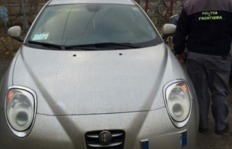 Alfa Romeo declarat furat în Italia, depistat în aceeaşi zi la PTF Rădăuţi Prut