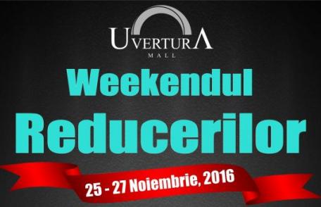 Weekendul Reducerilor la Uvertura Mall! - La brandurile din Uvertura Mall veți găsi oferte de nerefuzat!