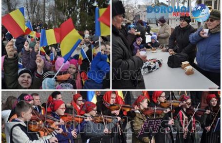 Horă pe muzica Orchestrei „Mugurelul” și mâncare ostășească de 1 Decembrie la Dorohoi - VIDEO/FOTO