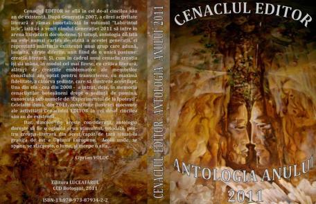 Cenaclul Editor, Dorohoi – Antologia anului 2011