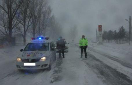 Patru drumuri judeţene au fost deschise circulaţiei rutiere. Vezi situația drumurilor din județ la ora 13:00