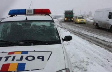 Avertizare din partea Poliției: „Șoferii să conștientizeze pericolul”