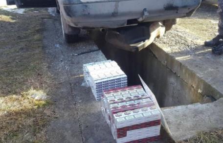 Rezervor „alimentat” cu ţigări de contrabandă - FOTO