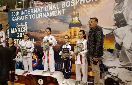 Medalii pentru karatiştii de la Pamphil Center, la Turneul Internațional Bosfor - FOTO