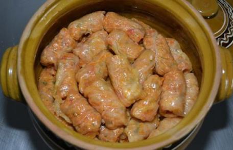 Sărmăluţe de post cu ciuperci