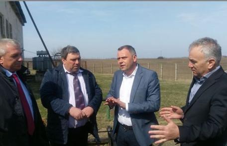 Directorul general al Agenției Naționale de Îmbunătățiri Funciare, a fost astăzi la Botoșani