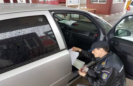 Autoturism radiat din circulaţie, depistat la Punctul de Trecere a Frontierei Stânca