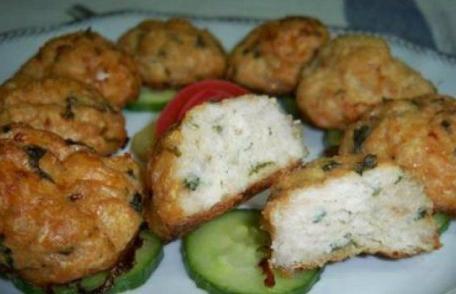 Chifteluțe de pește, la cuptor