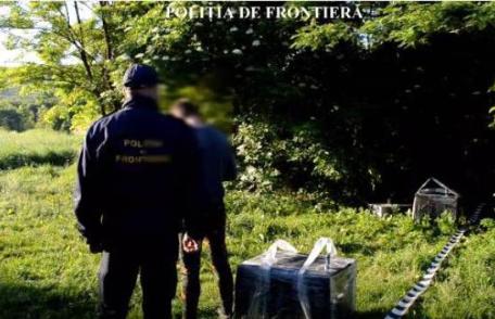 Moldovean contrabandist, reţinut la frontieră