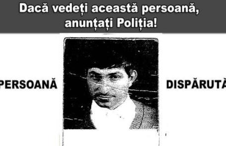 Persoană dispărută: Poliția caută un bărbat care a plecat la spital și nu s-a mai întors