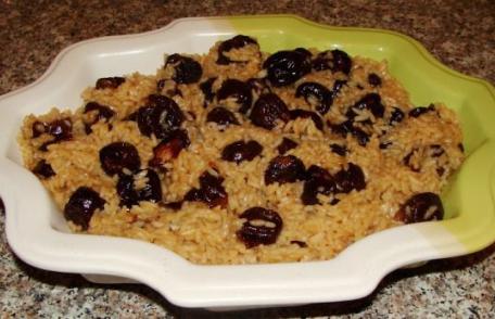 Orez cu prune uscate