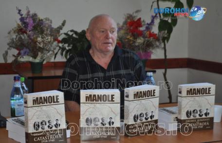 Prof. dr. Gică Manole a lansat cartea „Drumul României spre Catastrofă 1918-1940” la Dorohoi - FOTO
