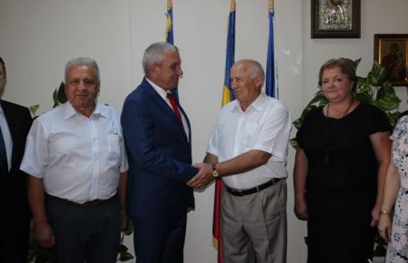 Delegație a Consiliului Raional Noua Suliță din Ucraina, în vizită la CJ Botoșani - FOTO