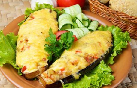 Vinete umplute cu legume