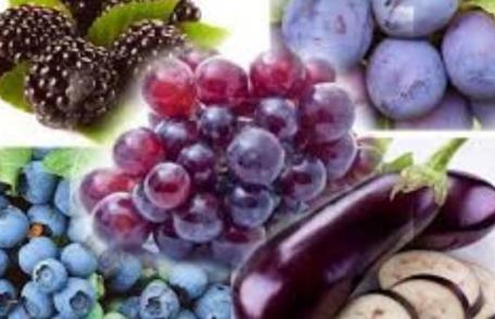 Alimentele mov scad tensiunea arterială