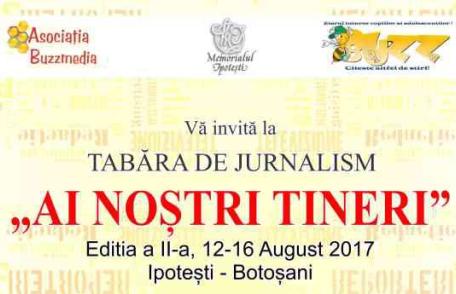 Tabăra de jurnalism „Ai noștri tineri”, un eveniment dedicat lui Eminescu, jurnalistul