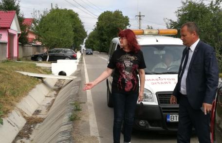 Noi măsuri luate de autorități pentru evitarea producerii de accidente în intersecţia morţii de la Orăşeni Deal - FOTO