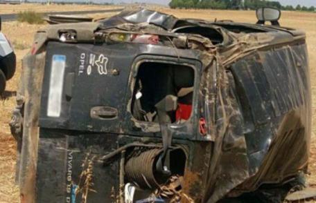 ACCIDENT! Opt români plecați la muncă în Spania, răniți într-un grav accident rutier. O tânără gravidă a murit!