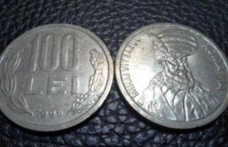 Mai ai pe acasă monede de 100 de lei cu Mihai Viteazu? Te poţi îmbogăţi. Iată cât valorează acum!