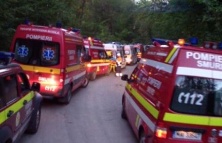 Accident aviatic și turiști rătăciți în pădure! PLAN ROŞU de intervenţie pentru pompierii botoșăneni în pădurea Gorovei!