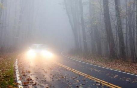 ATENȚIE șoferi! Cod galben de ceață pentru județul Botoșani!