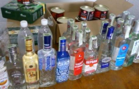 Tânără de 25 de ani amendată pentru contrabandă cu alcool