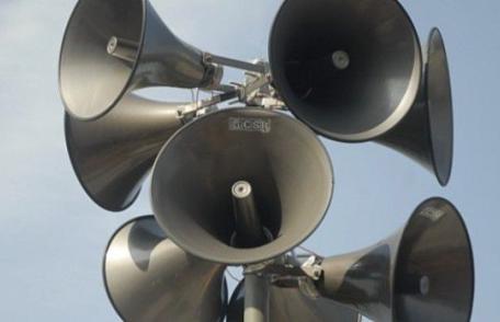 Primul exercițiu din 2018 pentru verificarea funcționării sistemelor de alarmare a populației în caz de dezastre