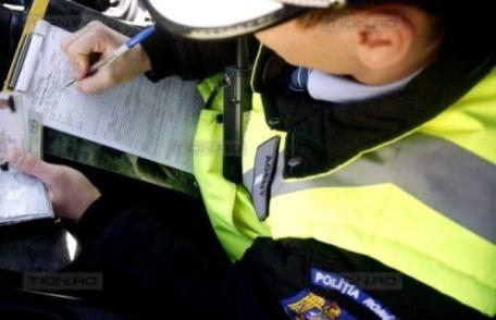 Bărbat prins cu mașina în trafic deși avea permisul suspendat