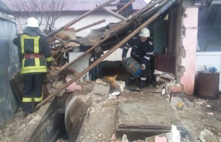 Neglijenţă explozivă la Săveni