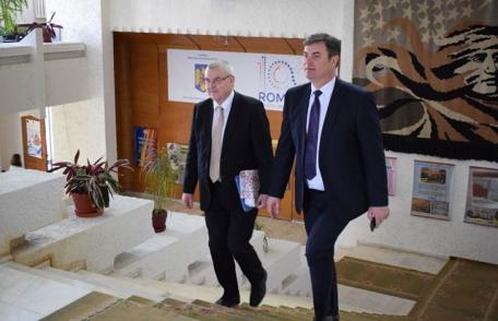 Prefectul Dan Șlincu și directori de instituții deconcentrate, întâlnire cu Ambasadorul Republicii Belarus - FOTO