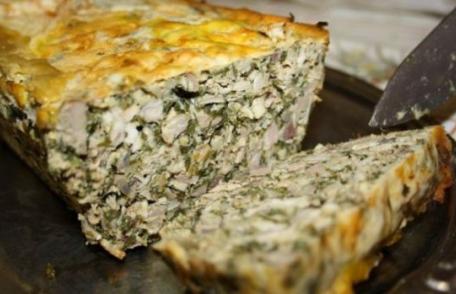 Drob vegan din ciuperci şi verdeţuri