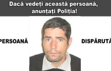 Persoană dispărută: Poliția caută un bărbat care a plecat și nu a mai revenit la domiciliu