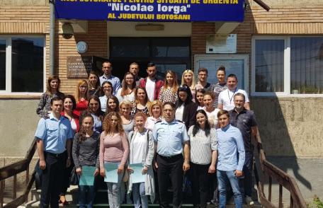 Alți 38 de voluntari vor participa la misiuni, alături de pompierii botoșăneni - FOTO