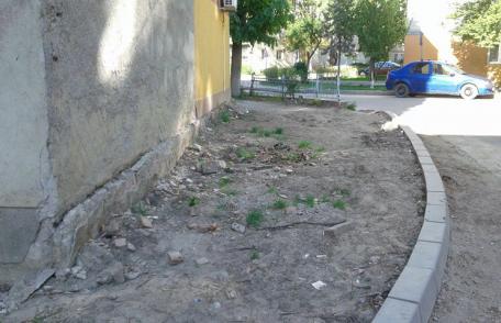 Primim la redacție – „Lucrare neterminată într-o parcare din Cartierul Plevna” - FOTO
